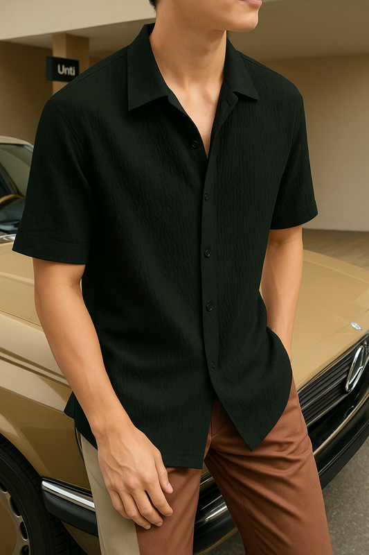 Men Regular Fit Striped Casual Shirt