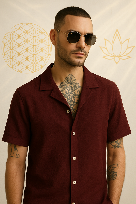 Men Regular Fit Striped Casual Shirt