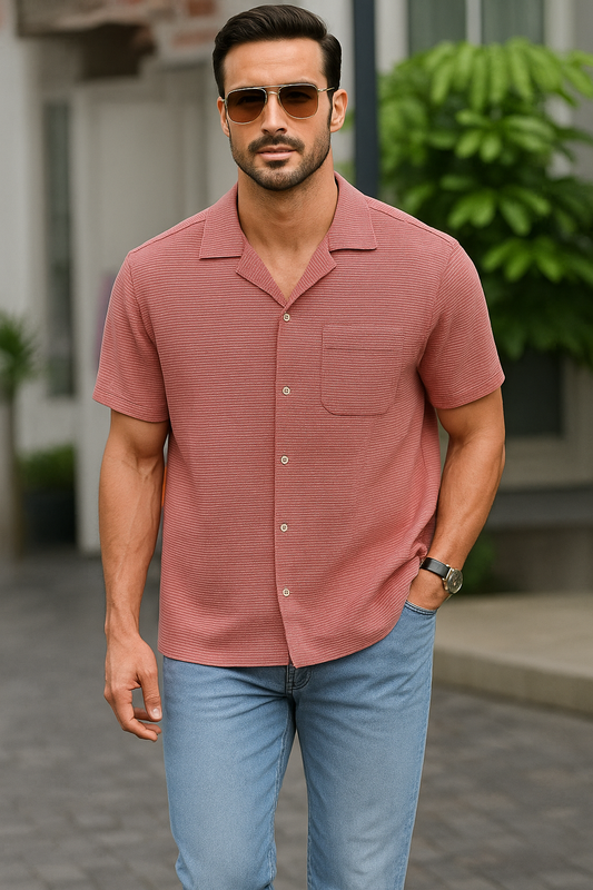 Men Relaxed Fit Fit Checkered Spread Collar Casual Shirt