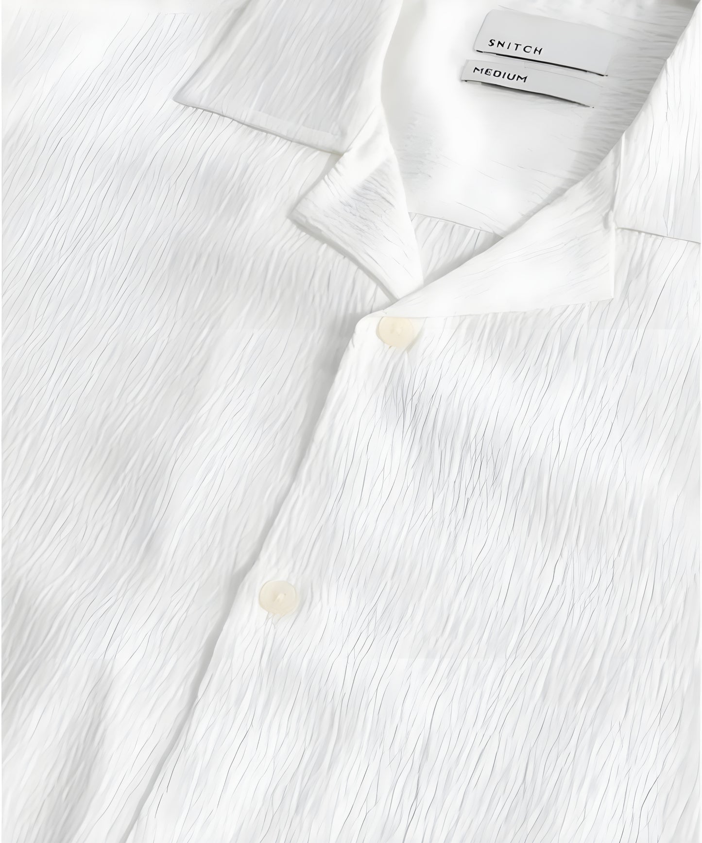 Men Regular Fit Solid Club Collar Casual Shirt