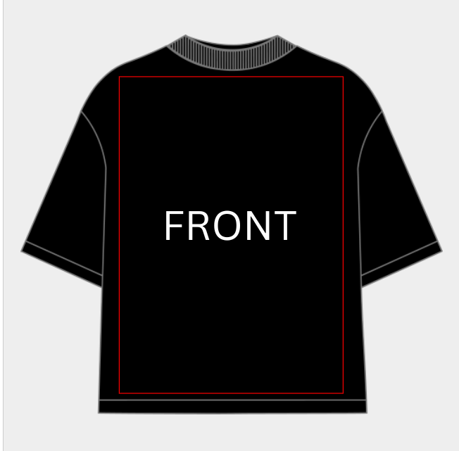 Design Your Oversized T-Shirt