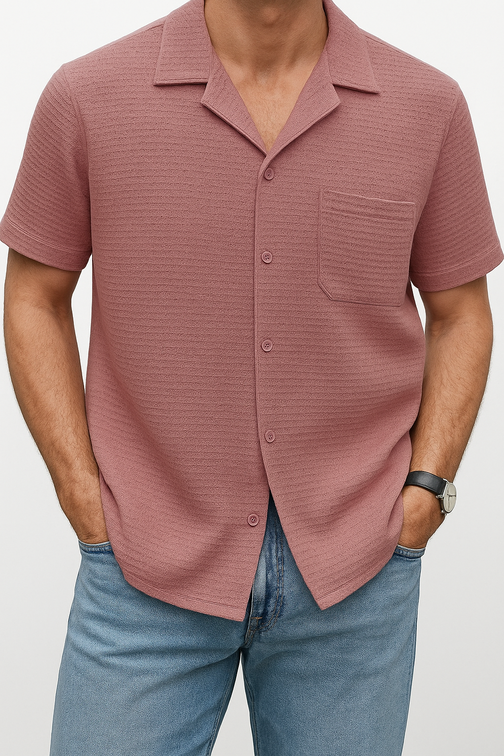 Men Relaxed Fit Fit Checkered Spread Collar Casual Shirt
