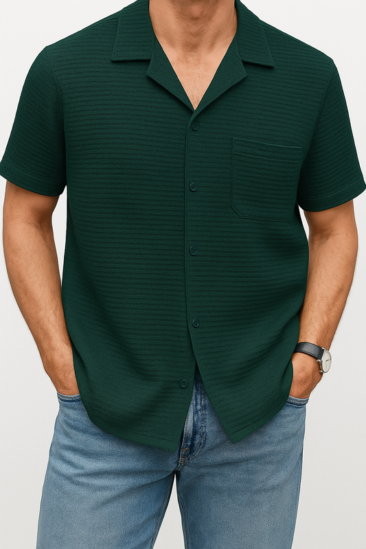 Men Relaxed Fit Fit Checkered Spread Collar Casual Shirt