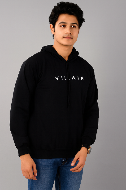 Brand Logo Printed Hooded Sweatshirt