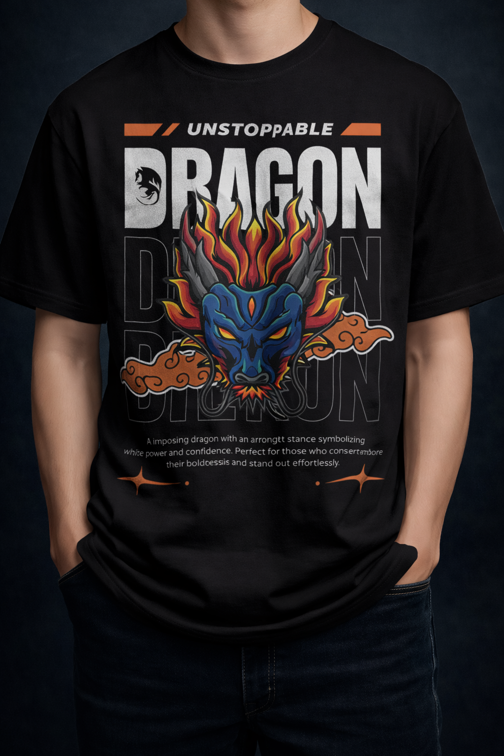 Red Dragon  Oversize T-Shirt