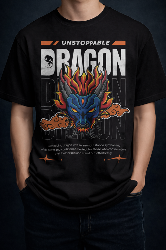 Red Dragon  Oversize T-Shirt