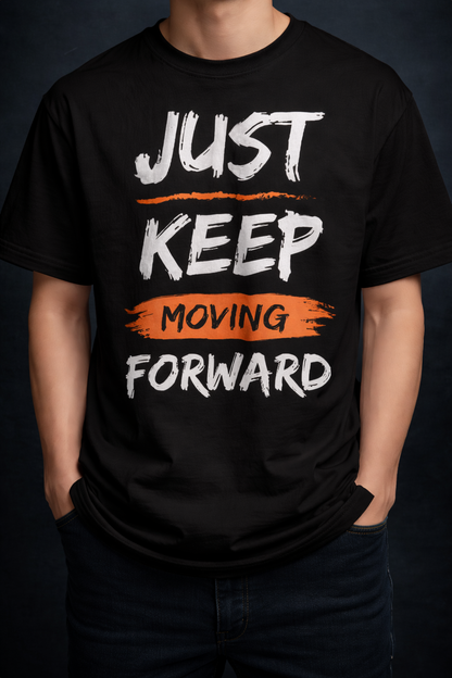 Just Keep Moving Forward Oversize T-Shirt