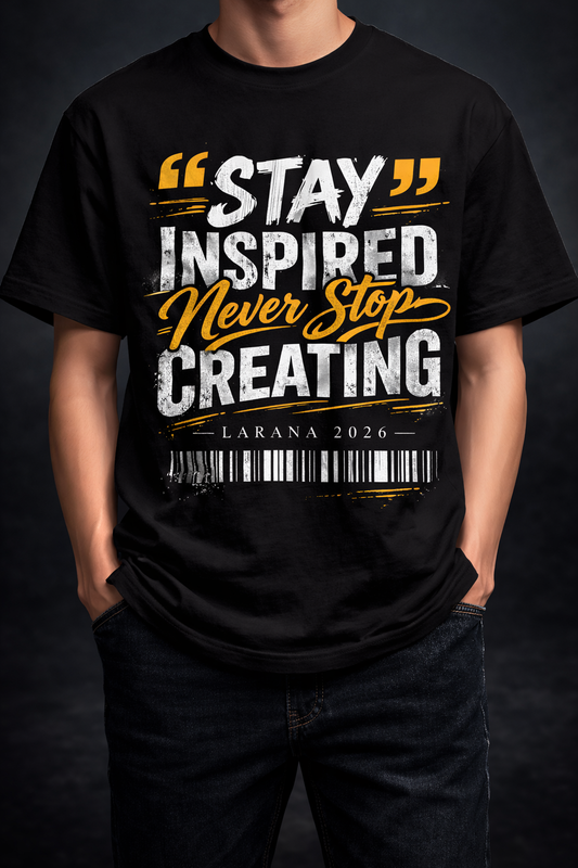 Stay Inspired Oversize T-Shirt
