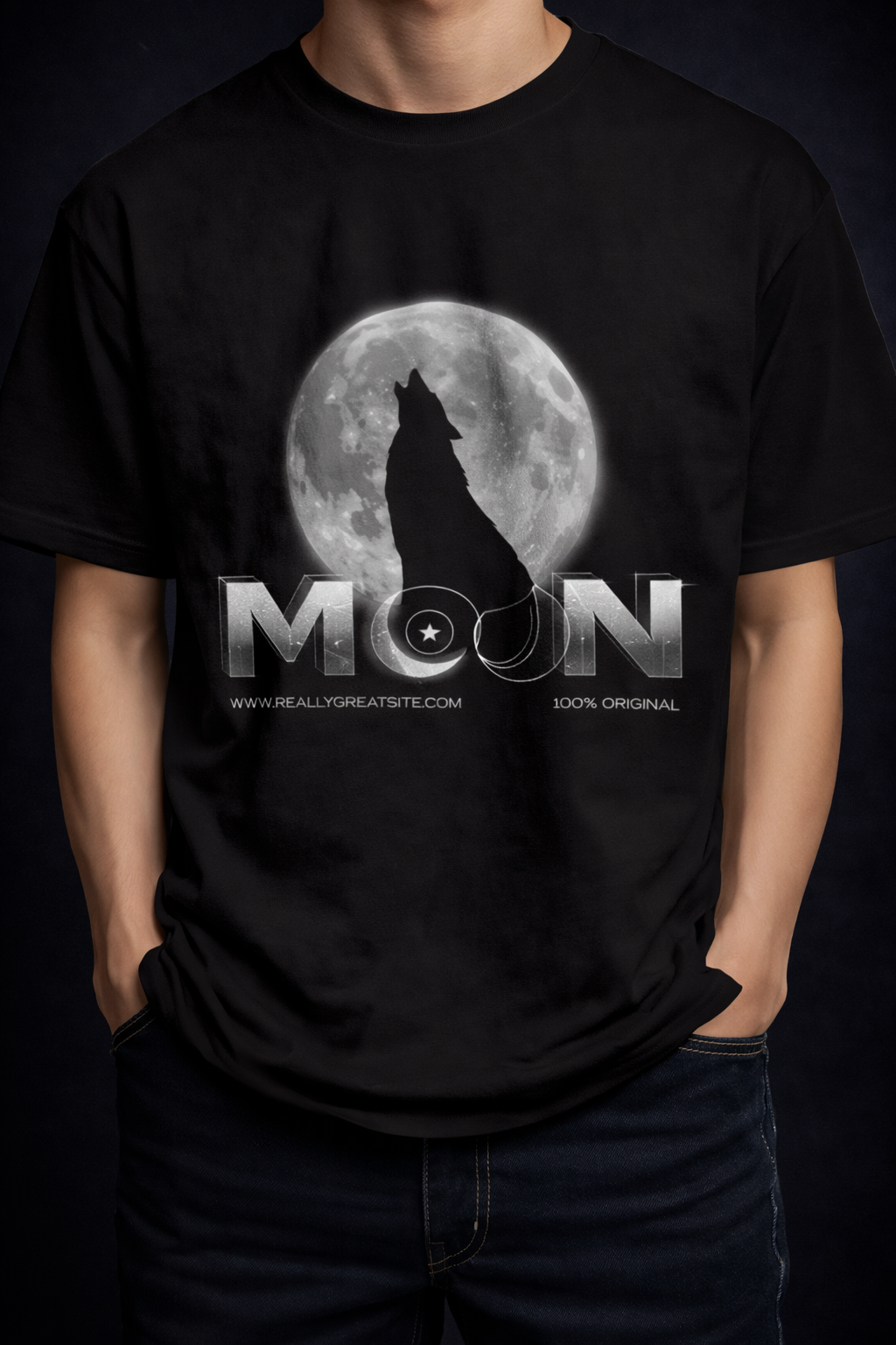 Moon Oversize T-Shirt