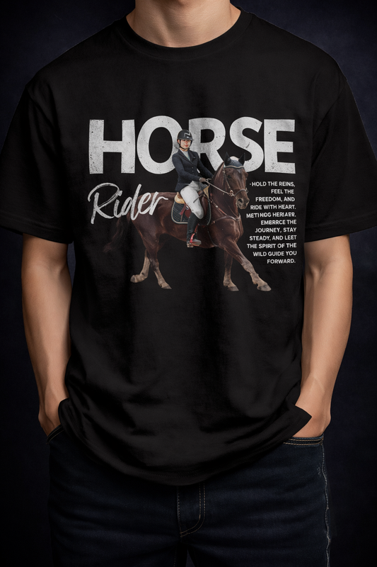 Horse Rider Oversize T-Shirt