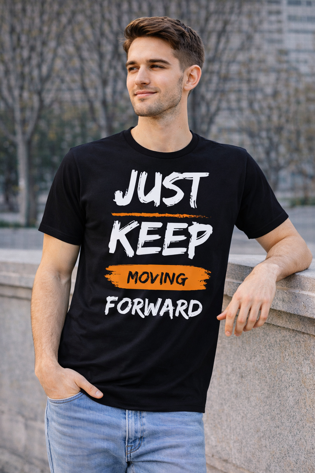 Just Keep Moving Forward T-Shirt