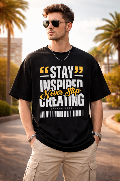 Stay Inspired Oversize T-Shirt