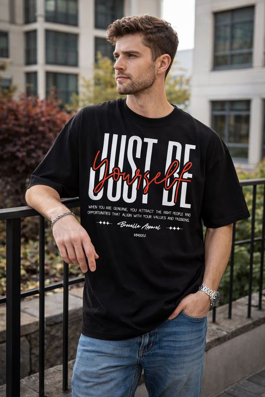 Just Be Yourself Oversize T-Shirt