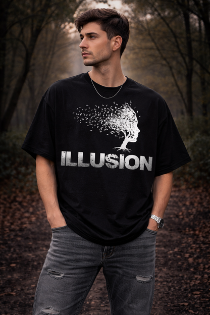 Illusion Oversize T-Shirt
