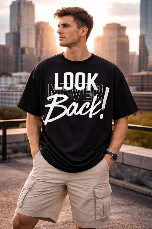 Never Look Back Oversize T-Shirt