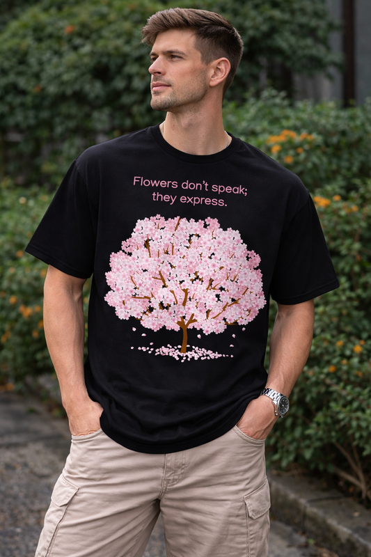 Flowers Oversize T-Shirt
