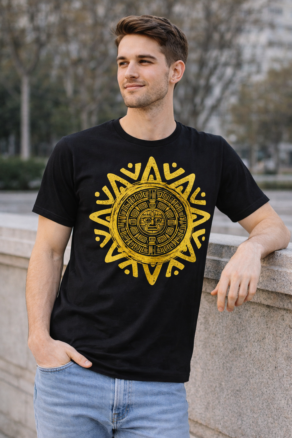 Sun Design T-Shirt