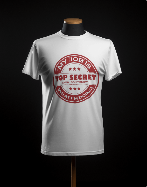 Employee : My Secret Job T-Shirt