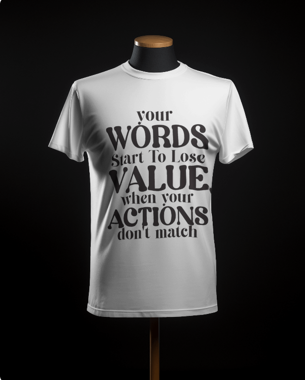Employee : Your Words Sarts Here T-Shirt