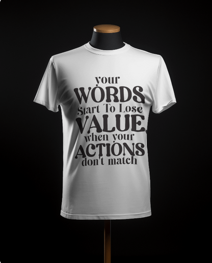Employee : Your Words Sarts Here T-Shirt