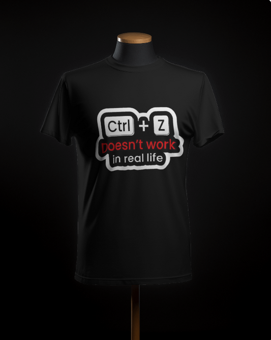 Employee : Undo Doesn't Work In Real Life T-Shirt