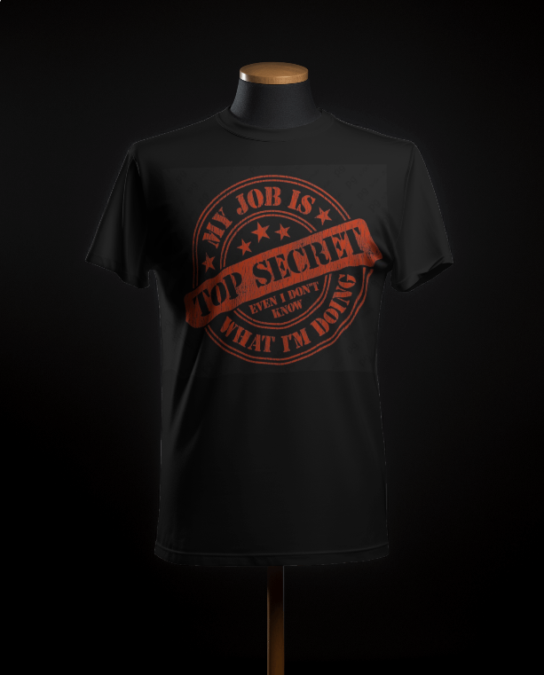 Employee : Top Secret Job T-Shirt