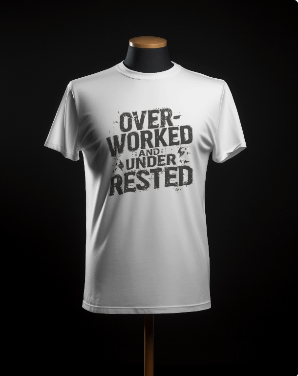 Employee : Over Worked & Under Rested T-Shirt