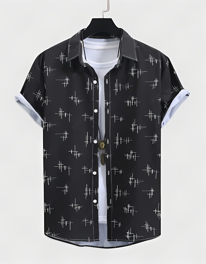Men Regular Fit Printed Casual Shirt
