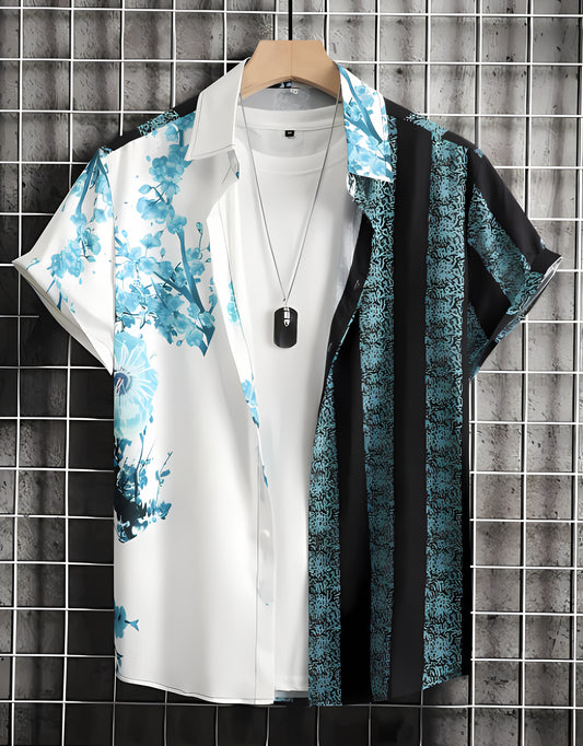 Men Regular Fit Printed Casual Shirt