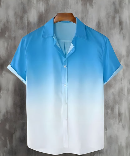 Men Regular Fit Self Design Casual Shirt